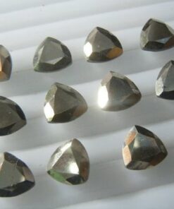 5mm pyrite trillion cut