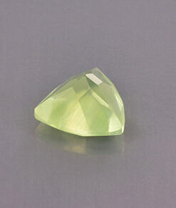 5mm prehnite trillion cut