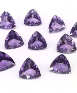 5mm amethyst trillion cut