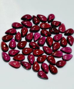 5x4mm rhodolite garnet pear