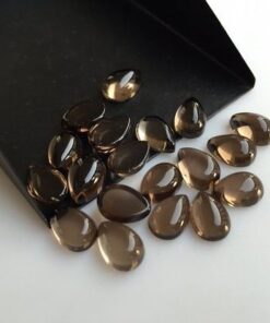 6x8mm smoky quartz pear