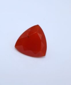 7mm carnelian trillion cut