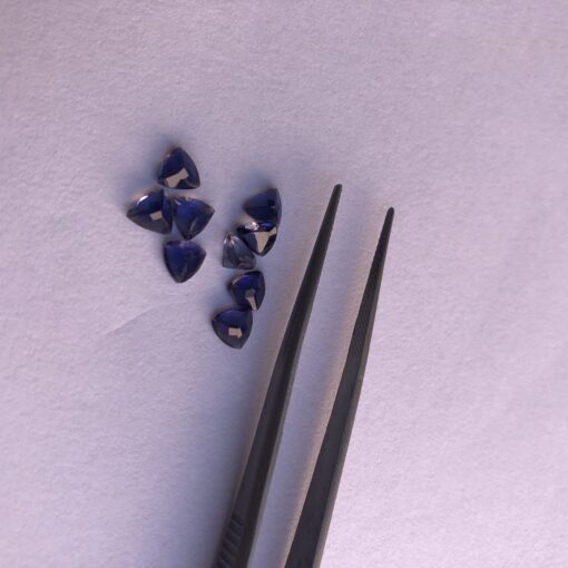 6mm iolite trillion cut