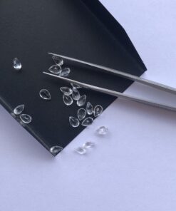 7x5mm Natural White Topaz Pear Cut Gemstone