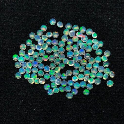2.25mm ethiopian opal round cut