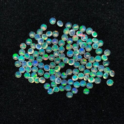 2.5mm ethiopian opal round cut