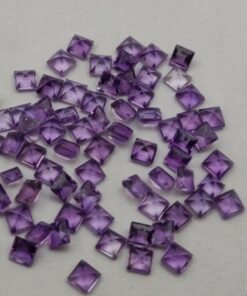 2mm amethyst princess cut