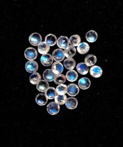 3.5mm rainbow moonstone round cut