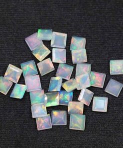 5mm ethiopian opal square cut