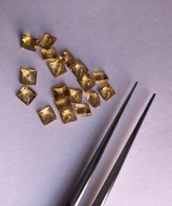 5mm citrine princess cut