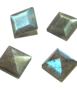 6mm labradorite square cut