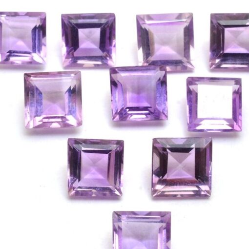 6mm amethyst princess cut