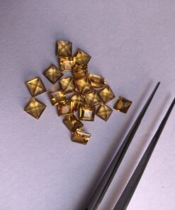 6mm citrine square cut