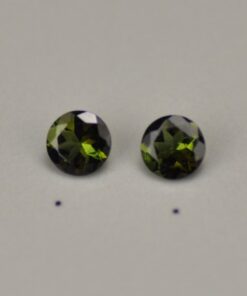 6mm green tourmaline round cut