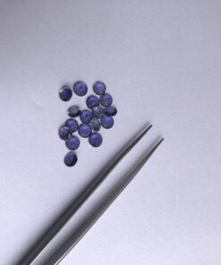 2.75mm iolite round cut