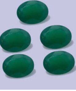 12x10mm green onyx oval cut