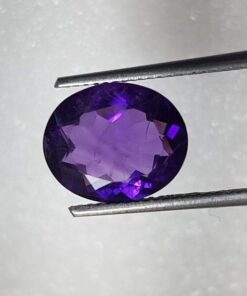 14x10mm african amethyst oval cut