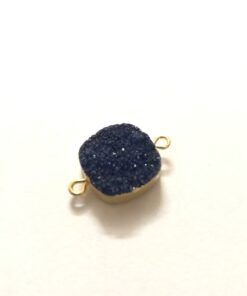 12mm purple druzy cushion