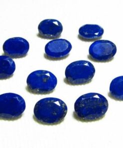 3x4mm Natural Lapis Lazuli Faceted Oval Cut Gemstone