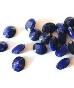 3x5mm Natural Lapis Lazuli Faceted Oval Cut Gemstone