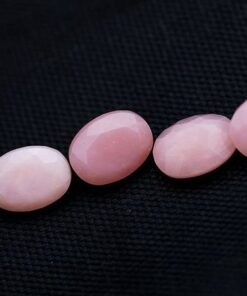3x5mm Natural Pink Opal Faceted Oval Cut Gemstone