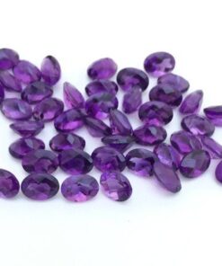 4x5mm african amethyst oval cut