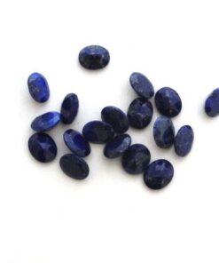 4x6mm Natural Lapis Lazuli Faceted Oval Cut Gemstone