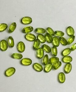 8x6mm peridot oval cut