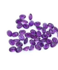 8x6mm african amethyst oval cut