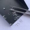 5x7mm Natural Crystal Quartz Pear Cut Gemstone