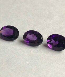 9x7mm african amethyst oval cut