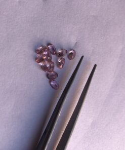 4x6mm Natural Pink Tourmaline Faceted Oval Cut Gemstone