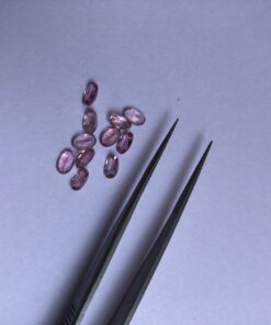 3x4mm Natural Pink Tourmaline Faceted Oval Cut Gemstone