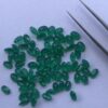 5x7mm Natural Green Onyx Oval Cut Gemstone