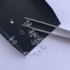 5x7mm Natural Crystal Quartz Pear Cut Gemstone