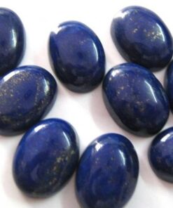 12x10mm Natural Lapis Lazuli Smooth Oval Cabochon