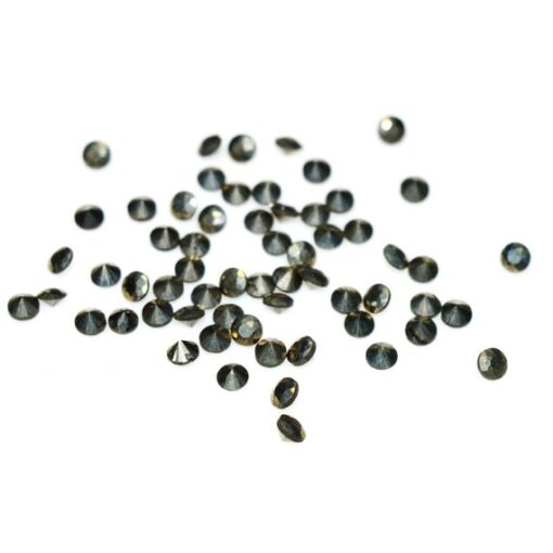 2.75mm Natural Pyrite Faceted Round Gemstone