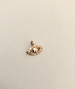 rose gold charm pendant