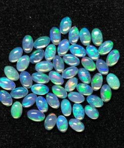 3x5mm Natural Ethiopian Opal Smooth Oval Cabochon