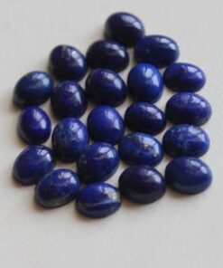 4x5mm Natural Lapis Lazuli Smooth Oval Cabochon