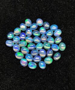 4x5mm Natural Ethiopian Opal Smooth Oval Cabochon