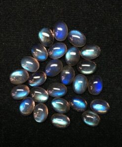 4x5mm Natural Labradorite Smooth Oval Cabochon