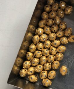4mm 14k gold beads