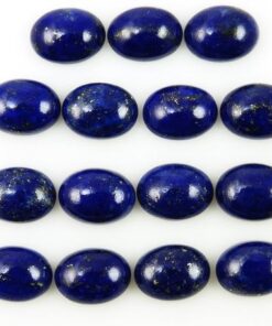 5x7mm Natural Lapis Lazuli Smooth Oval Cabochon
