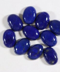 10x8mm Natural Lapis Lazuli Smooth Oval Cabochon