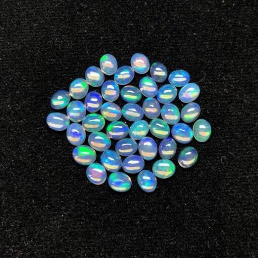 10x8mm Natural Ethiopian Opal Smooth Oval Cabochon
