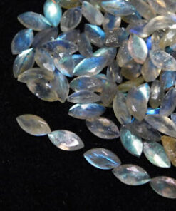 2.5x5mm Natural Labradorite Faceted Marquise Cut Gemstone