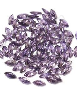 2x4mm Natural Amethyst Faceted Marquise Cut Gemstone