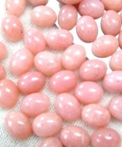 3x4mm Natural Pink Opal Smooth Oval Cabochon