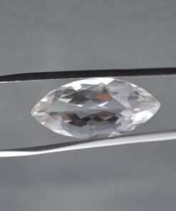 5x10mm Natural White Topaz Faceted Marquise Cut Gemstone